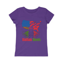 Load image into Gallery viewer, Italian Roots Girls Princess Tee