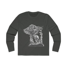 Load image into Gallery viewer, Eagle And Skull Men's Long Sleeve Crew Tee