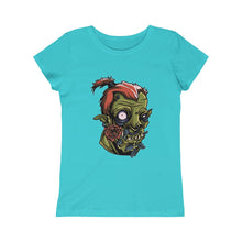 Load image into Gallery viewer, Flower In Zombie Mouth Girls Princess Tee