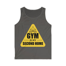 Load image into Gallery viewer, GYM IS My Second Home Men's Softstyle Tank Top