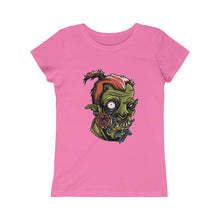 Load image into Gallery viewer, Flower In Zombie Mouth Girls Princess Tee