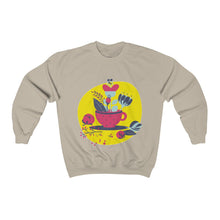 Load image into Gallery viewer, Tea Cup Art Unisex Heavy Blend™ Crewneck Sweatshirt