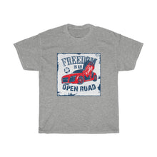Load image into Gallery viewer, Freedom Open Road Unisex Heavy Cotton Tee