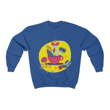 Load image into Gallery viewer, Tea Cup Art Unisex Heavy Blend™ Crewneck Sweatshirt