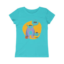 Load image into Gallery viewer, Have a faBOOlous Halloween Girls Princess Tee