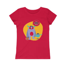 Load image into Gallery viewer, Have a faBOOlous Halloween Girls Princess Tee