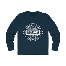 Load image into Gallery viewer, Where I May Roam N.Dakota Men's Long Sleeve Crew Tee