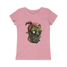 Load image into Gallery viewer, Flower In Zombie Mouth Girls Princess Tee