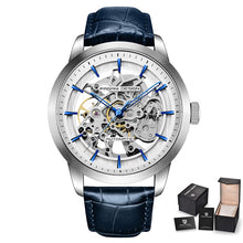 Load image into Gallery viewer, 2020 PAGANI DESIGN Brand Fashion Leather Gold Watch Men Automatic Mechanical Skeleton Waterproof Watches Relogio Masculino Box