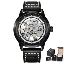 Load image into Gallery viewer, 2020 PAGANI DESIGN Brand Fashion Leather Gold Watch Men Automatic Mechanical Skeleton Waterproof Watches Relogio Masculino Box