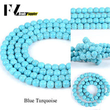 Load image into Gallery viewer, Natural Gem Beads Rose Pink Quartz Lapis Lazuli Lava Stone Round Beads For Jewelry Making Bracelets Diy Needlework Accessories