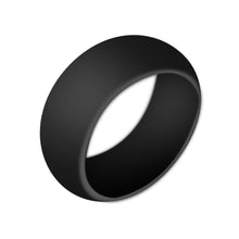 Load image into Gallery viewer, Women Men Silicone Rubber Rings For Engagement Wedding Black Affordable Ring Jewelry White Red Blue Grey Color