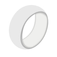 Load image into Gallery viewer, Women Men Silicone Rubber Rings For Engagement Wedding Black Affordable Ring Jewelry White Red Blue Grey Color