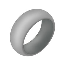 Load image into Gallery viewer, Women Men Silicone Rubber Rings For Engagement Wedding Black Affordable Ring Jewelry White Red Blue Grey Color