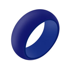 Load image into Gallery viewer, Women Men Silicone Rubber Rings For Engagement Wedding Black Affordable Ring Jewelry White Red Blue Grey Color