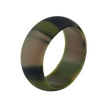 Load image into Gallery viewer, Women Men Silicone Rubber Rings For Engagement Wedding Black Affordable Ring Jewelry White Red Blue Grey Color