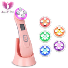 Load image into Gallery viewer, Beauty Star EMS Mesotherapy Electroporation RF Radio Frequency FacialLED Photon Skin Care Face Lift Tighten Beauty Machine