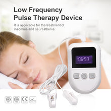 Load image into Gallery viewer, CES Device Brain Electronic Therapy Stimulation Device Tens Ems Massage Ear Clip Electrode Sleep Insomnia Cure