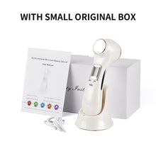 Load image into Gallery viewer, 6 in 1 Face Photon RF Radio Frequency EMS Mesotherapy Led Light Therapy Microcurrent Ultrasonic Vibration Face Lifting Massager