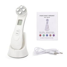 Load image into Gallery viewer, Face Skin EMS Mesotherapy Electroporation RF Radio Frequency Facial LED Photon Skin Care Device Face Lift Tighten Beauty Machine