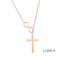 Load image into Gallery viewer, Love Heart Women Necklace Pendant Elegant Fashion Women Jewelry Girl Gifts Chain Gold LL999