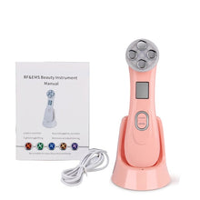Load image into Gallery viewer, 5in1 EMS RF Radio Frequency Machine Mesotherapy Electroporation Face Beauty LED Photon Face Skin Rejuvenation Remover Wrinkle