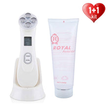 Load image into Gallery viewer, EMS Mesotherapy RF Radio Frequency Beauty Device+Lift Tighten Skin Rejuvenation Cream Electroporation LED Photon Face Instrument