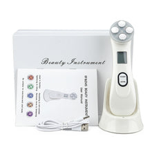 Load image into Gallery viewer, 5in1 EMS RF Radio Frequency Machine Mesotherapy Electroporation Face Beauty LED Photon Face Skin Rejuvenation Remover Wrinkle