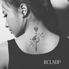 Load image into Gallery viewer, Waterproof Temporary Tattoo Sticker Sun Moon Fake Tatto Flash Tatoo Tatouage hand foot arm For Men Women girl