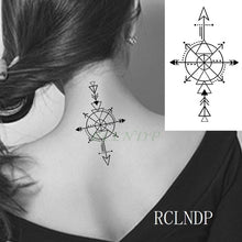 Load image into Gallery viewer, Waterproof Temporary Tattoo Sticker Sun Moon Fake Tatto Flash Tatoo Tatouage hand foot arm For Men Women girl