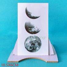 Load image into Gallery viewer, Waterproof Temporary Tattoo Sticker Sun Moon Fake Tatto Flash Tatoo Tatouage hand foot arm For Men Women girl