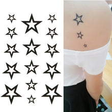 Load image into Gallery viewer, Waterproof Temporary Tattoo Sticker Sun Moon Fake Tatto Flash Tatoo Tatouage hand foot arm For Men Women girl