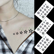 Load image into Gallery viewer, Waterproof Temporary Tattoo Sticker Sun Moon Fake Tatto Flash Tatoo Tatouage hand foot arm For Men Women girl