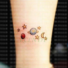 Load image into Gallery viewer, Waterproof Temporary Tattoo Sticker Sun Moon Fake Tatto Flash Tatoo Tatouage hand foot arm For Men Women girl