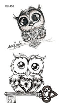 Load image into Gallery viewer, Waterproof Temporary Tattoo Sticker Sun Moon Fake Tatto Flash Tatoo Tatouage hand foot arm For Men Women girl