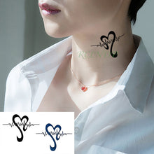 Load image into Gallery viewer, Waterproof Temporary Tattoo Sticker Sun Moon Fake Tatto Flash Tatoo Tatouage hand foot arm For Men Women girl