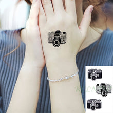 Load image into Gallery viewer, Waterproof Temporary Tattoo Sticker Sun Moon Fake Tatto Flash Tatoo Tatouage hand foot arm For Men Women girl