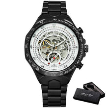 Load image into Gallery viewer, Skeleton Watch For Men Automatic Watches Mens 2020 Top Luxury Brand Gold Watch Stainless Steel Big Dial Relogio Dropshipping Hot