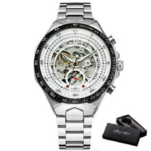 Load image into Gallery viewer, Skeleton Watch For Men Automatic Watches Mens 2020 Top Luxury Brand Gold Watch Stainless Steel Big Dial Relogio Dropshipping Hot
