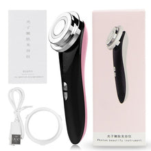 Load image into Gallery viewer, EMS RF Radio Mesotherapy Electroporation rf lifting Beauty LED Photon Face Skin Rejuvenation Remover Wrinkle Radio Frequency