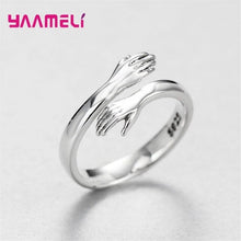 Load image into Gallery viewer, Big Promotion S925 Snake Head Ring Genuine 925 Sterling Silver Adjustable Trendy Fine Jewelry for Men Women Unisex Bague Bijoux