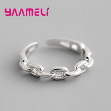 Load image into Gallery viewer, Big Promotion S925 Snake Head Ring Genuine 925 Sterling Silver Adjustable Trendy Fine Jewelry for Men Women Unisex Bague Bijoux