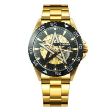 Load image into Gallery viewer, Gold Watch Men Automatic Watches Mens 2020 Top Brand Luxury Clocks Iced Out Mechanical Royal Wristwatch WINNER часы мужские