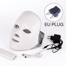 Load image into Gallery viewer, NOBOX-Minimalism Design 7 Colors LED Facial Mask Photon Therapy Anti-Acne Wrinkle Removal Skin Rejuvenation Face Skin Care Tools