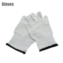Load image into Gallery viewer, Electric Tens/EMS Muscle Stimulator Conductive Silver Fiber Gloves Slippers Wrist Socks Acupuncture Massage Therapy Accessories