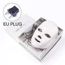 Load image into Gallery viewer, 7 Colors Led Therapy Mask Light Face Mask Therapy Anti Acne Whitening Facial Mask Korean Skin Care Face Rejuvenation Home SPA