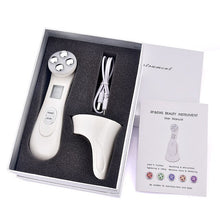 Load image into Gallery viewer, EMS Mesotherapy Electroporation RF Radio Frequency Face Lifting Machine Facial Massager LED Light Therapy Skin Tightening Beauty