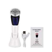 Load image into Gallery viewer, EMS Facial Massager Ion Hot Cool LED Light Vibration Importer Skin Rejuvenation Face Lifting Skin Care Anti Aging Beauty Machine