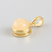 Load image into Gallery viewer, 100% 925 Sterling Silver Pendant Natural Malachite Labradorite Crystal Agate Opal Moonstone Gem Necklace Women Fashion Jewelry