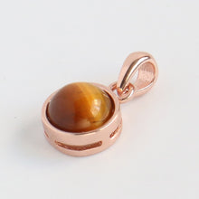 Load image into Gallery viewer, 100% 925 Sterling Silver Pendant Natural Malachite Labradorite Crystal Agate Opal Moonstone Gem Necklace Women Fashion Jewelry